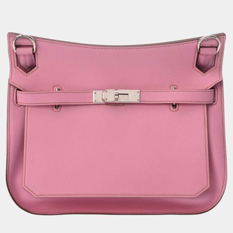 Hermes Pink Swift leather Gypsiere 28 shoulder bag