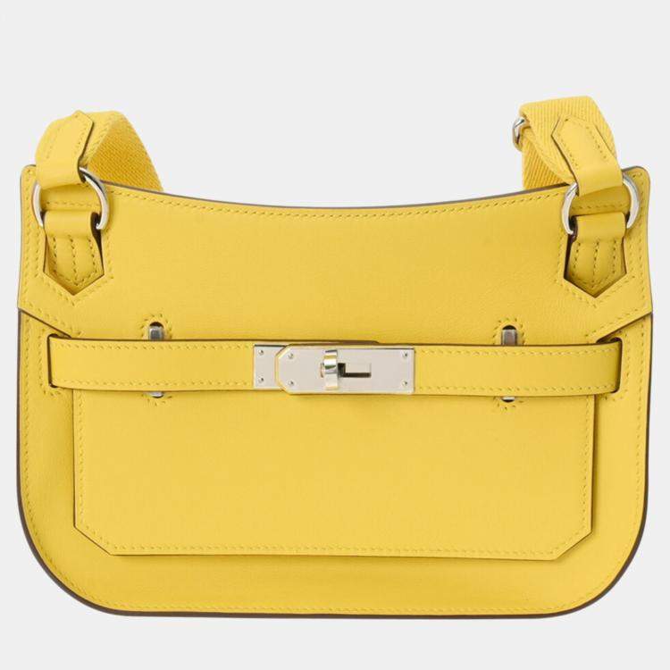 Hermes Jaune-Naples Swift leather Gypsiere shoulder bag