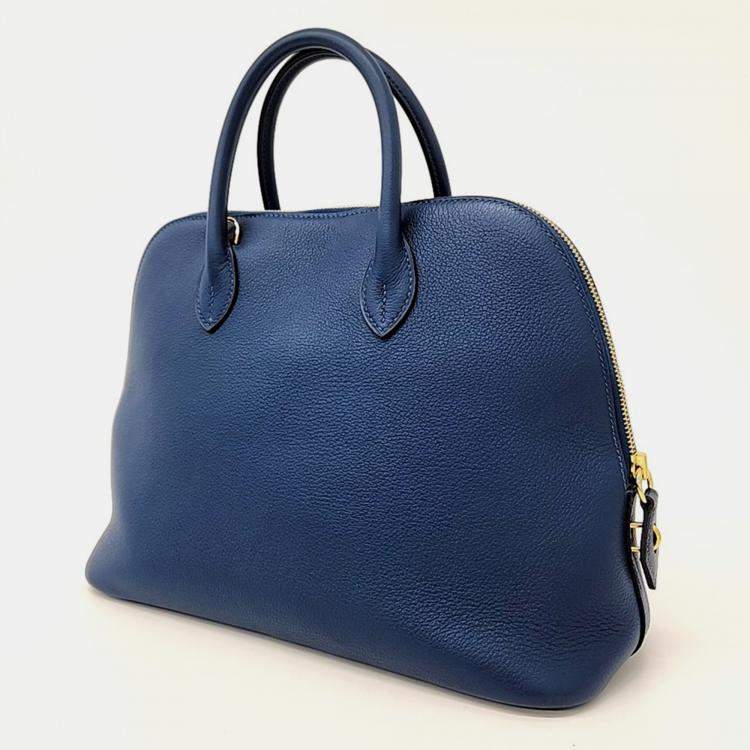 Pre Owned Hermes Bolide 1923 30 Satchel Bag
