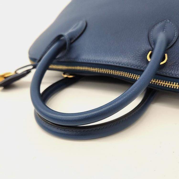 Pre Owned Hermes Bolide 1923 30 Satchel Bag