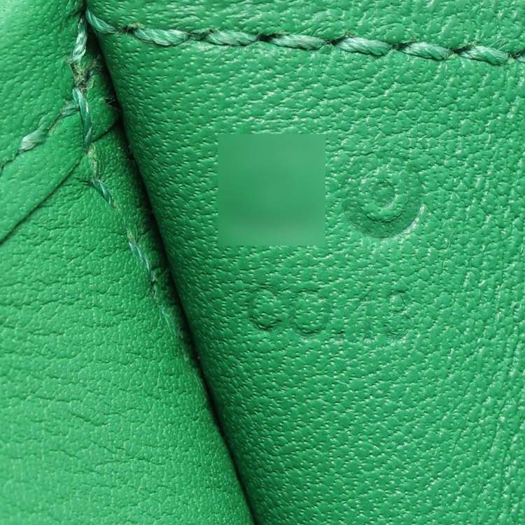 Pre Owned Hermès Bambou Swift Leather Jige Elan 29 Clutch