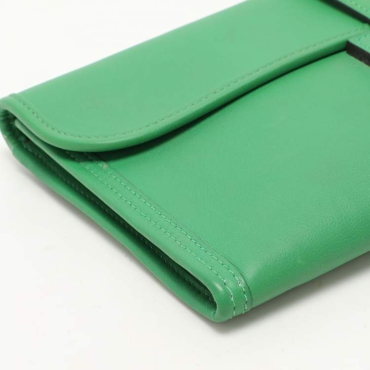 Pre Owned Hermès Bambou Swift Leather Jige Elan 29 Clutch