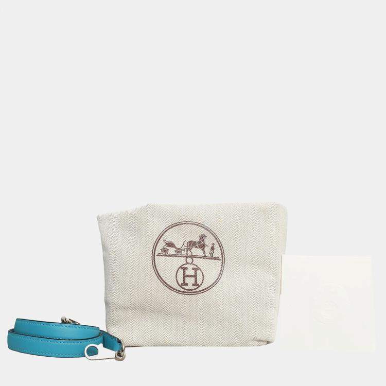 Pre Owned Hermes Leather Kelly Ghillies 35 Bag