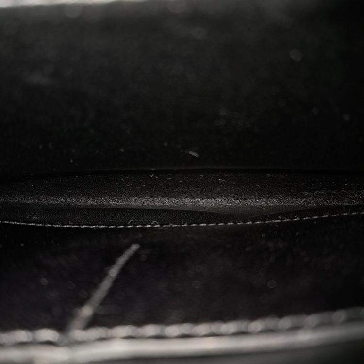 Pre Owned Hermes Black Leather Cinhetic To Go Shoulder Bag