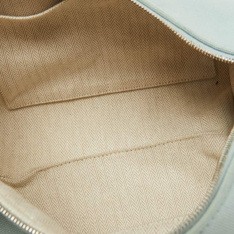 Pre Owned Hermes Eucalyptus Toile H Canvas Small Bride-a-Brac Case