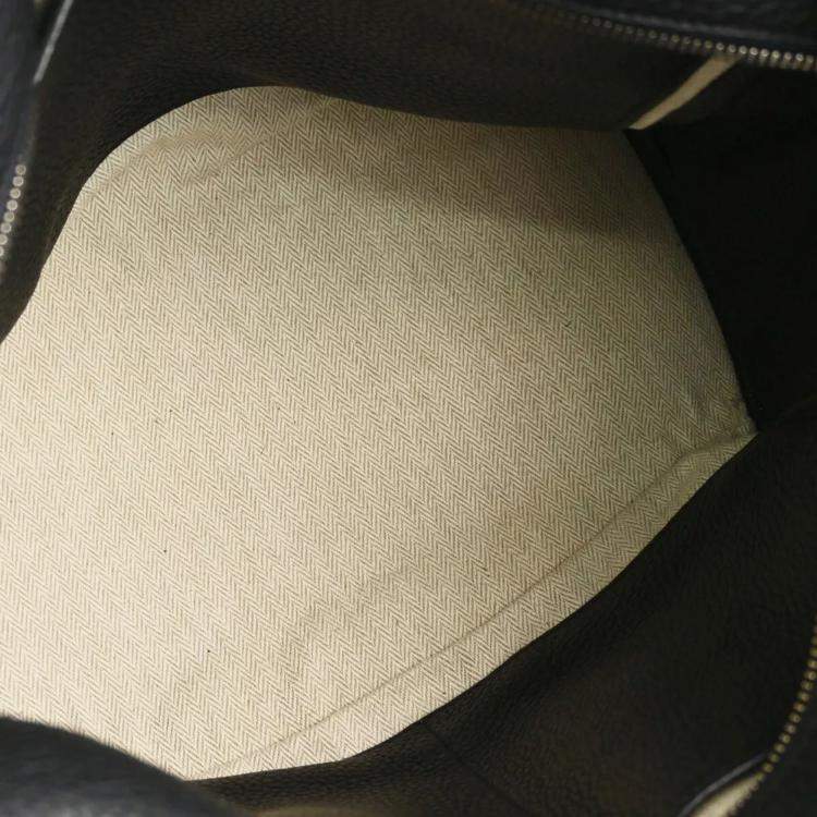 Pre Owned Hermes Black Taurillon Clemence Pursangle 31 Handbag