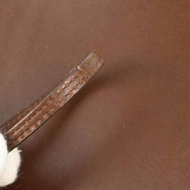 Pre Owned Hermès Havane Box Calf Onimaitou Pochette Shoulder Bag