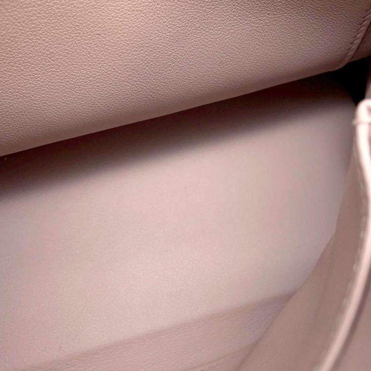 Pre Owned Hermes Glycine Swift Leather Kelly 25 Tote Bag