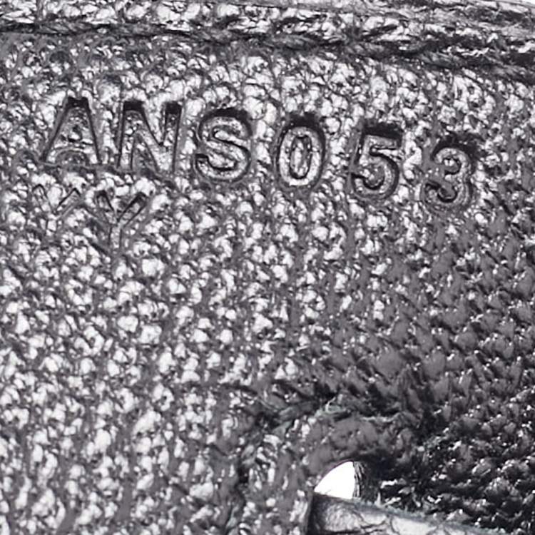Pre Owned Hermes Black Togo Leather Palladium Finish Kelly Retourne 40 Bag