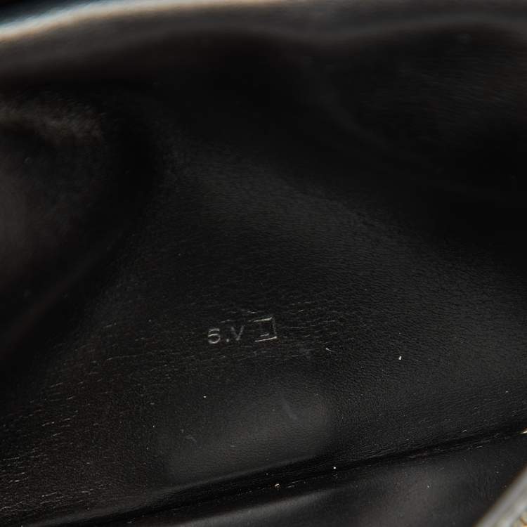 Pre Owned Hermes Black Swift Leather Bearn Wallet