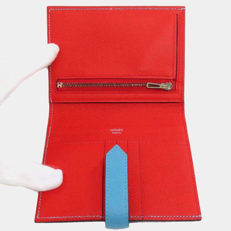 Pre Owned Hermes Bearn Compact Bi-fold Wallet
