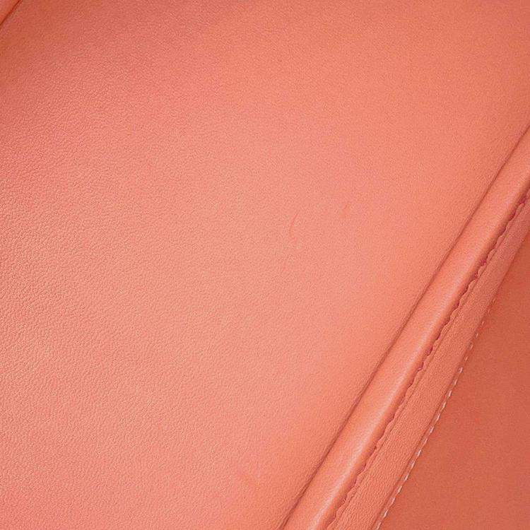Pre Owned Hermes Crevette Taurillon Clemence Bolide 31 Handbag 
