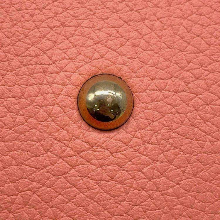 Pre Owned Hermes Crevette Taurillon Clemence Bolide 31 Handbag 