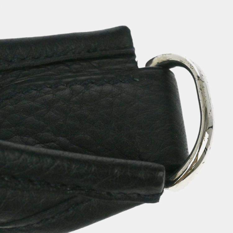 Pre Owned Hermes Black Togo Leather Evelyne II GM Shoulder Bag