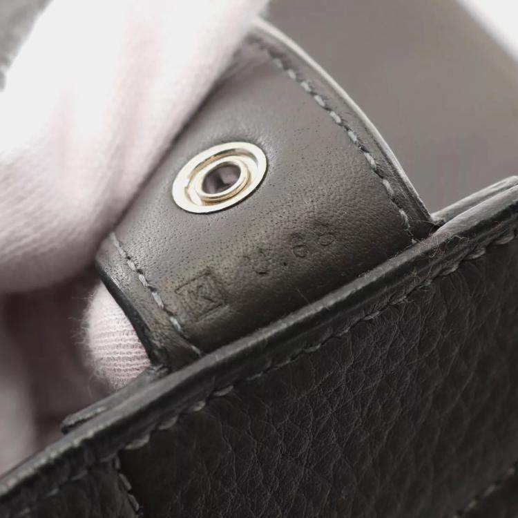 Pre Owned Hermes Taurillon Clemence Sac A Depeche 27 Business Bag