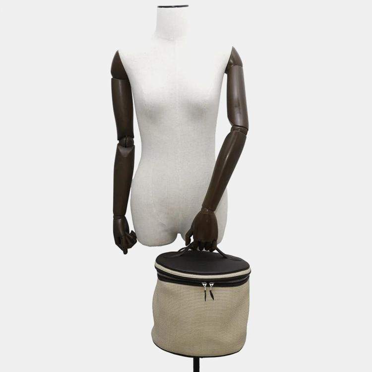 Pre Owned Hermes Beige Crinoline Taurillon Inter City Shoulder Bag