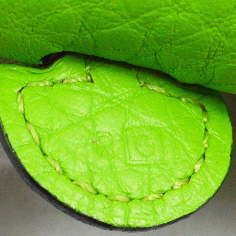 Pre Owned Hermes Green Taurillon Clemence Evelyne TPM Shoulder Bag
