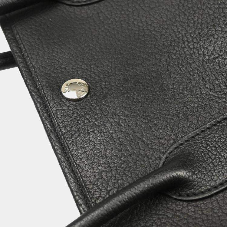 Pre Owned Hermes Black Negonda Garden Party 36 Tote