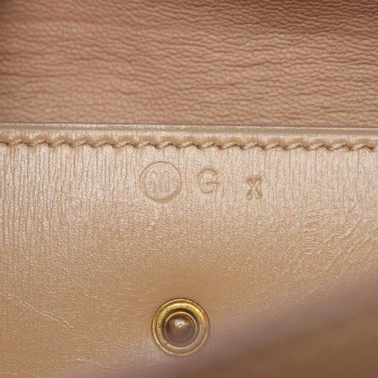 Pre Owned Hermes Beige Box Calf Leather Piano Handbag