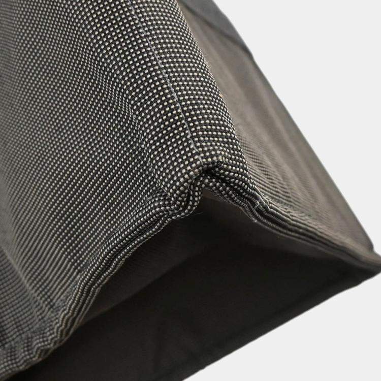 Pre Owned Hermes Gray Canvas Herline TGM Tote Bag