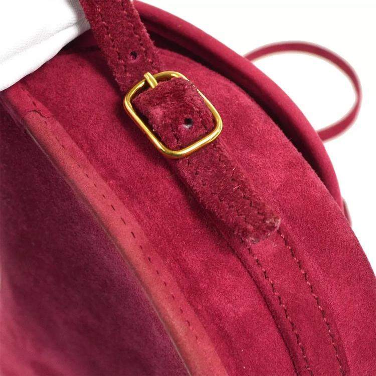 Pre Owned Hermes Ruby Doblis Balle De Golf Crossbody Shoulder Bag