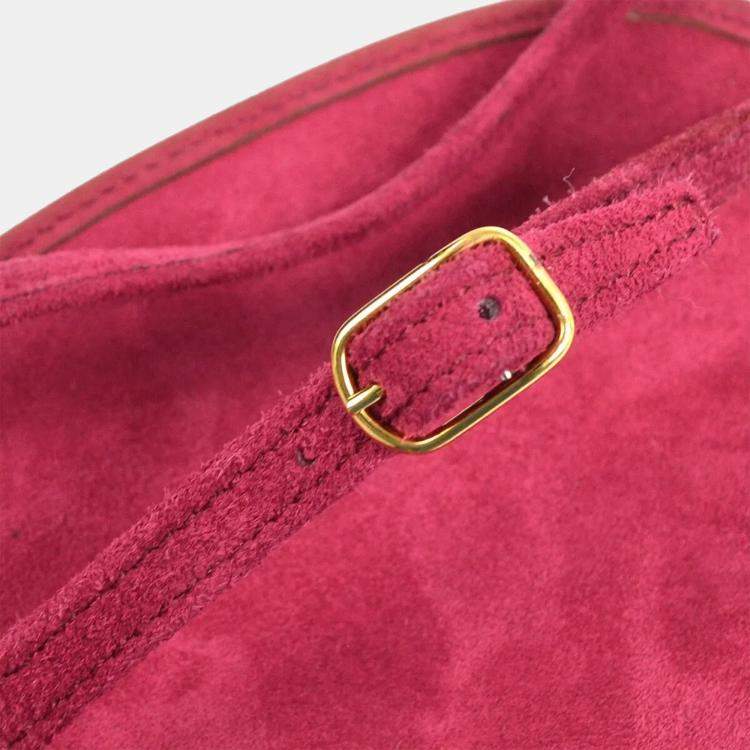 Pre Owned Hermes Ruby Doblis Balle De Golf Crossbody Shoulder Bag