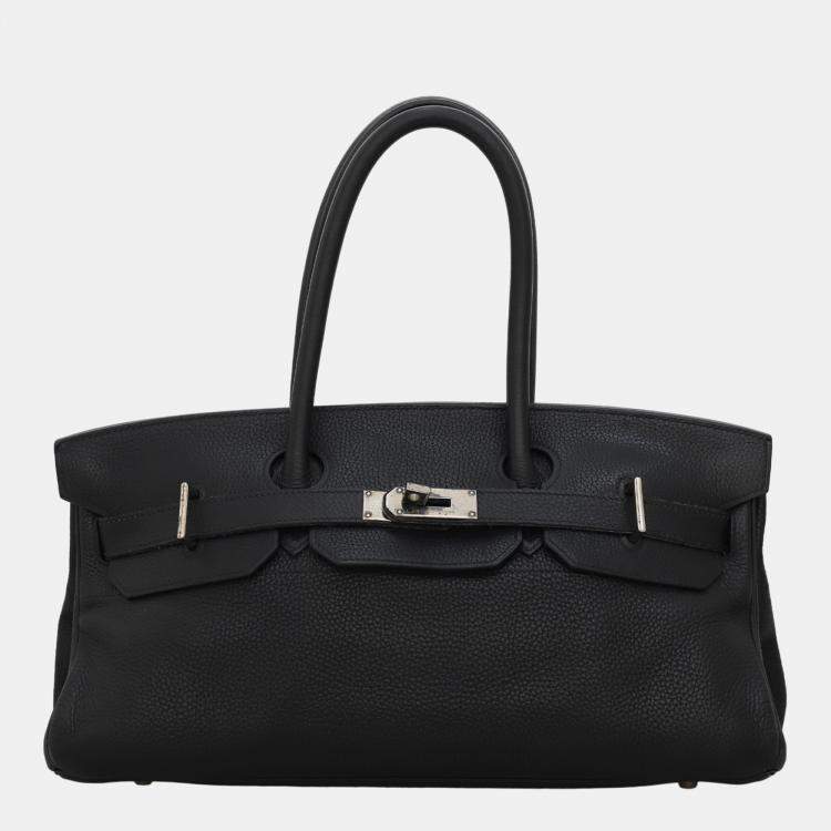 Pre Owned Hermes Black Birkin Bag