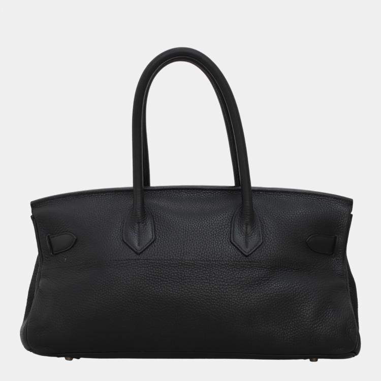 Pre Owned Hermes Black Birkin Bag
