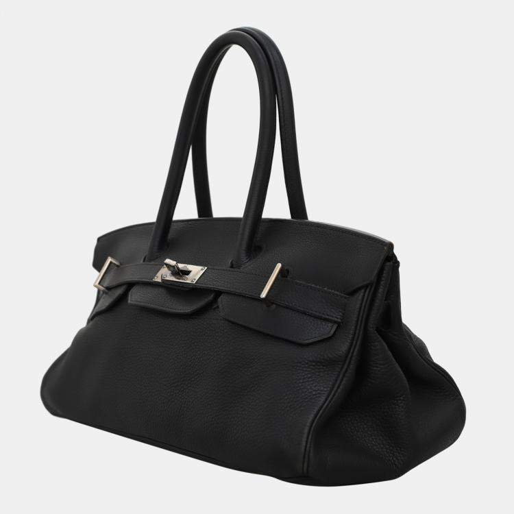 Pre Owned Hermes Black Birkin Bag