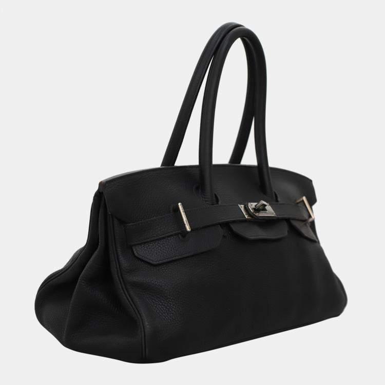 Pre Owned Hermes Black Birkin Bag