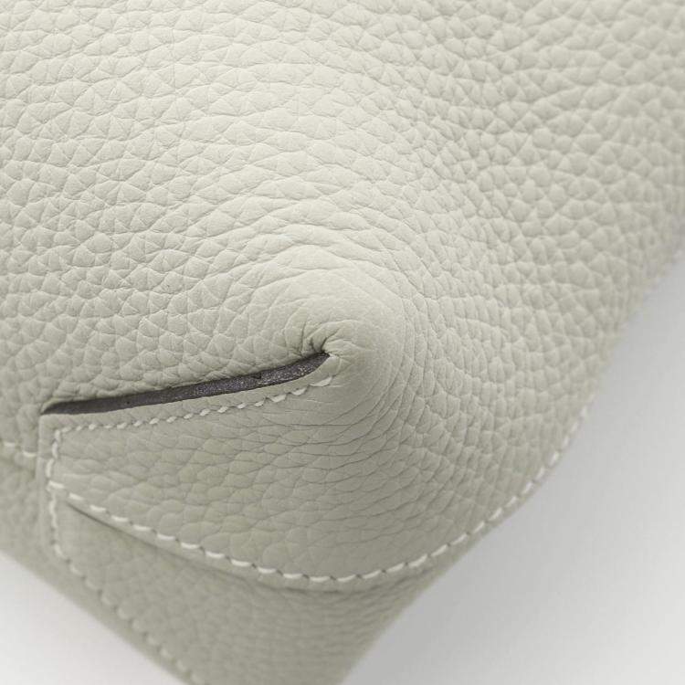 Pre Owned Hermes Clemence Leather Cabas 31 Tote Bag