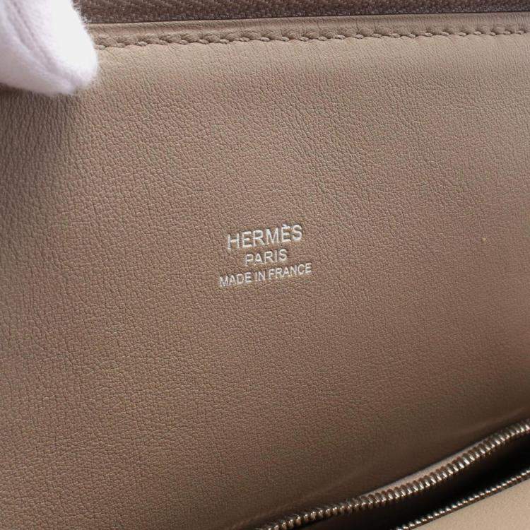 Pre Owned Hermes Novillo Transat Tote Bag
