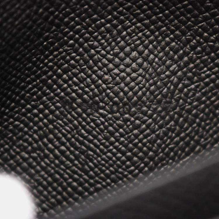 Pre Owned Hermes Black Epsom Leather Constance To Go Shoulder Bag