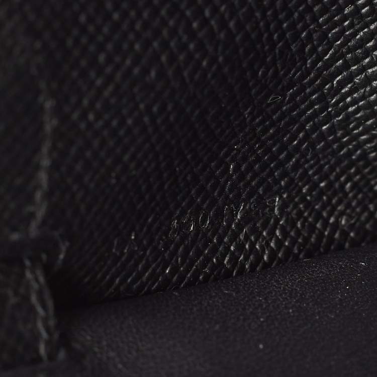 Pre Owned Hermès Noir Epsom Leather Kelly To Go Wallet