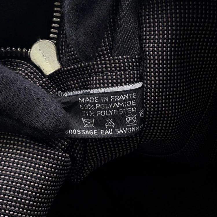 Pre Owned Hermes Her Line MM Gray Canvas Tote Bag