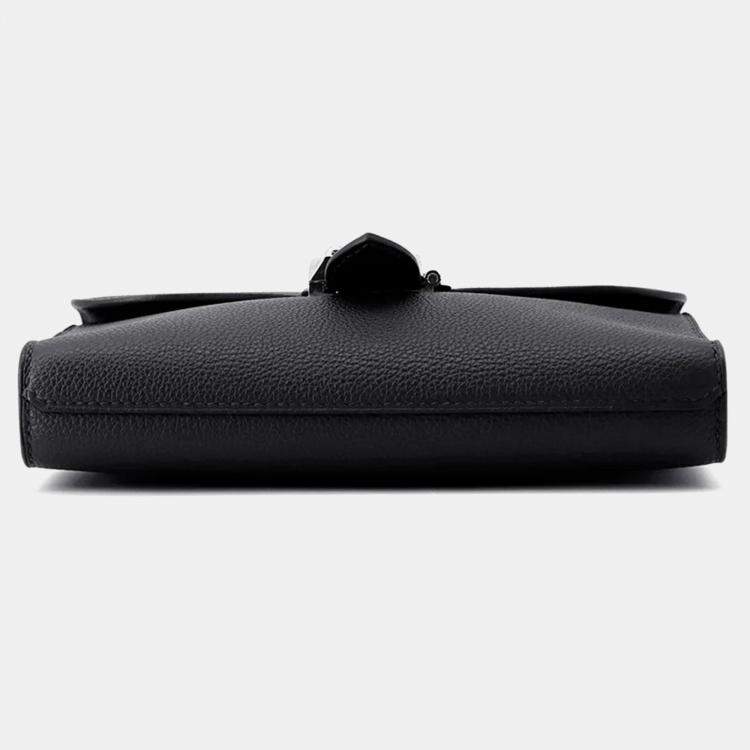 Pre Owned  Hermes Sac Adepesh 21 Caban Togo Leather Shoulder Bag