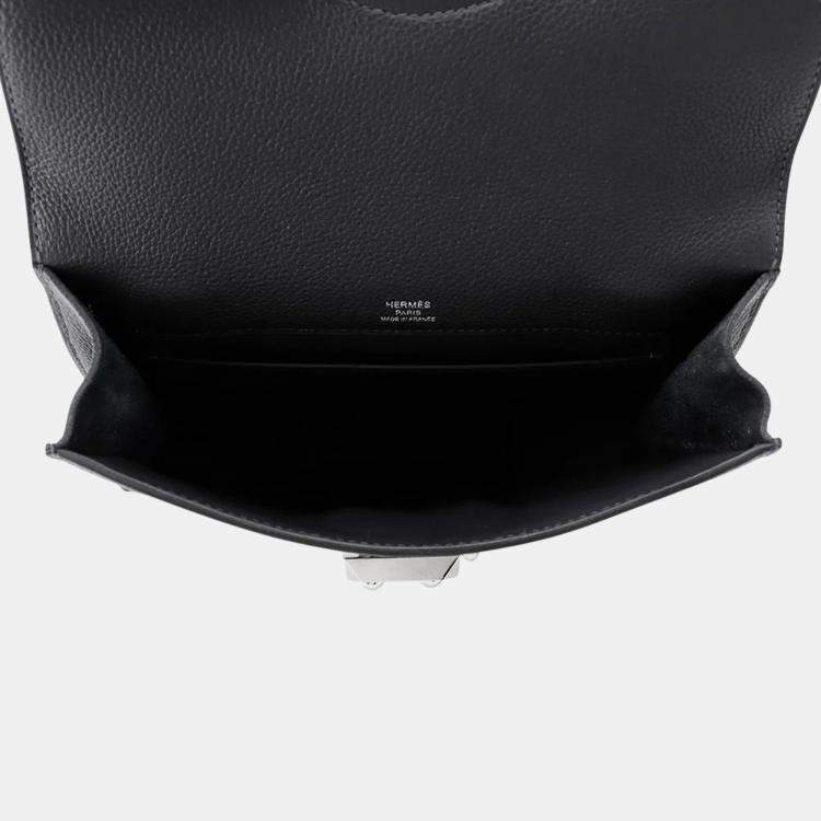 Pre Owned  Hermes Sac Adepesh 21 Caban Togo Leather Shoulder Bag