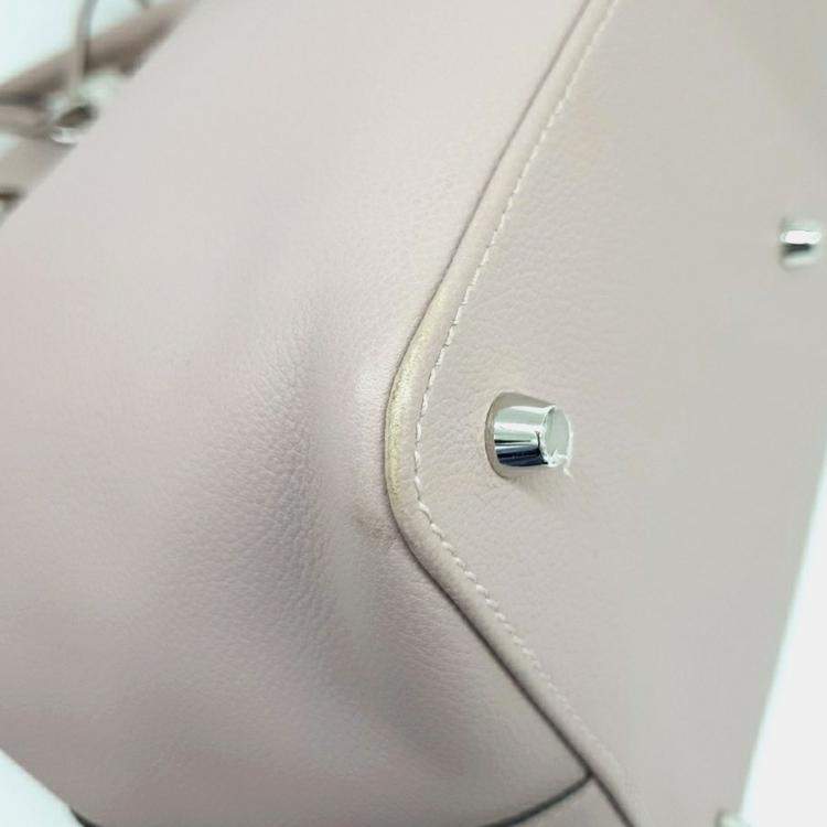 Pre Owned Hermes Toolbox 26 Pink Leather bag