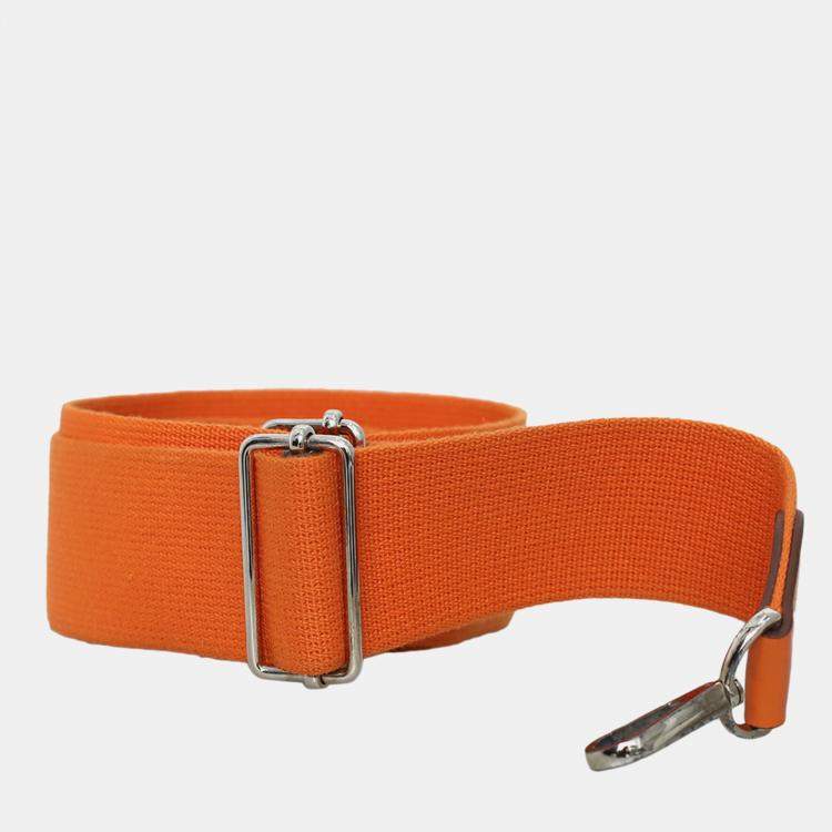 مملوكة مسبقًا Hermes Evelyne GM Orange Leather Bag