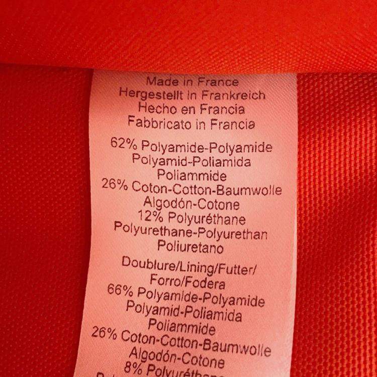 Pre Owned Hermes Dog Carrier Feu Toile H Canvas Bag 