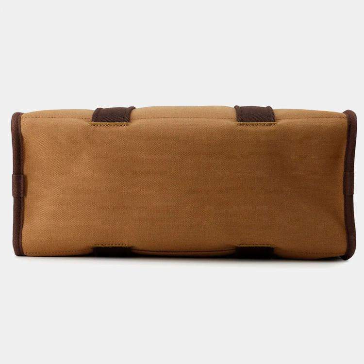 Pre Owned Hermes Dog Carrier Feu Toile H Canvas Bag 