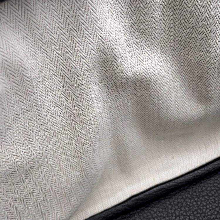 Pre Owned Hermes Garden Party TPM Black Negonda Leather Tote Bag