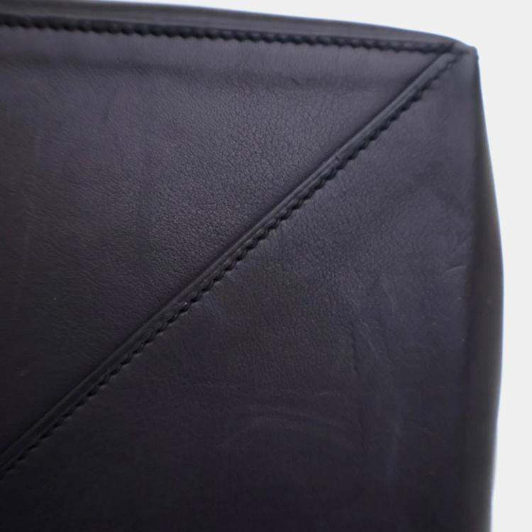 Pre Owned Hermes Licol 17 Black Swift Leather Shoulder Bag