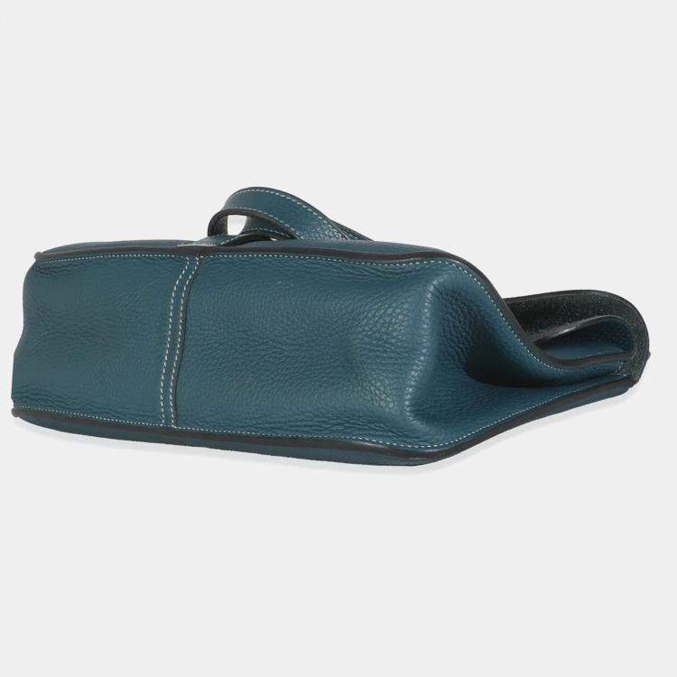 Pre Owned Hermes Colvert Clemence Halzan 31 Bag PHW