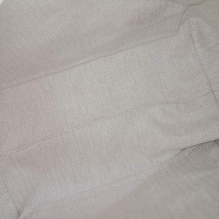 Pre Owned Hermes Grey Fabric Cabriolet Bride A Brac Case