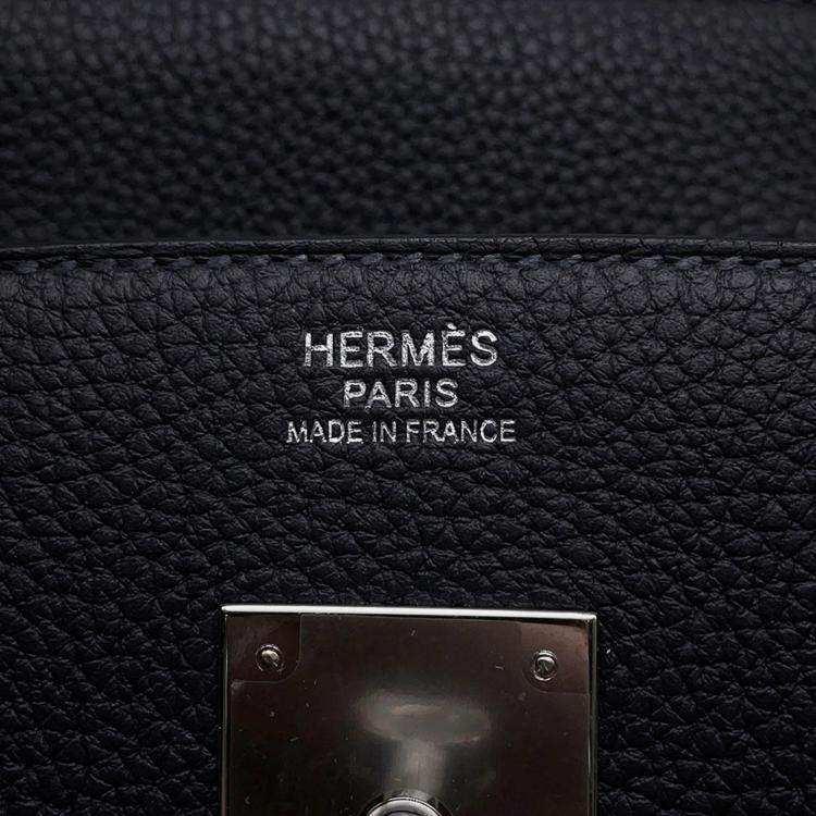 Pre Owned Hermes Birkin 30 Caban Togo Leather Tote Bag