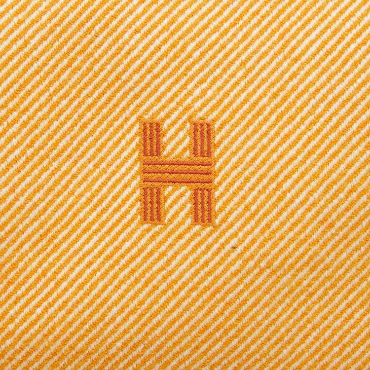 Pre Owned Hermès Fauve Toile H Canvas Large Bride-a-Brac Au Carre Model Case
