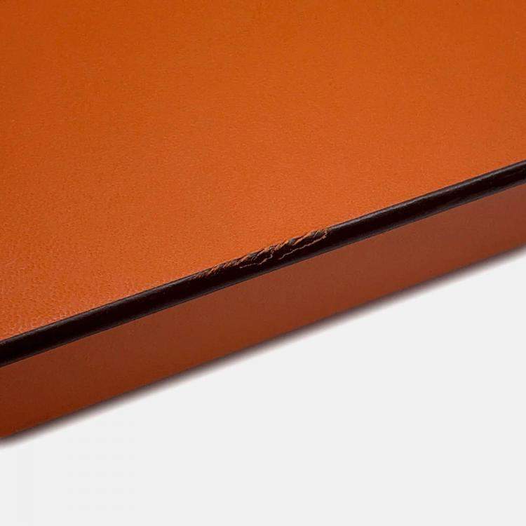 Pre Owned Hermes Jige Duo Blue Electric Swift Leather