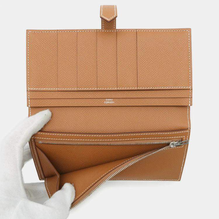 Pre Owned Hermes Beansufla Gold Epsom