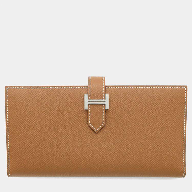 Pre Owned Hermes Beansufla Gold Epsom